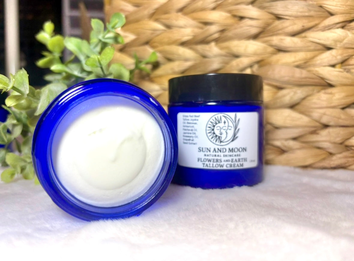 Flowers and Earth Whipped Tallow Cream