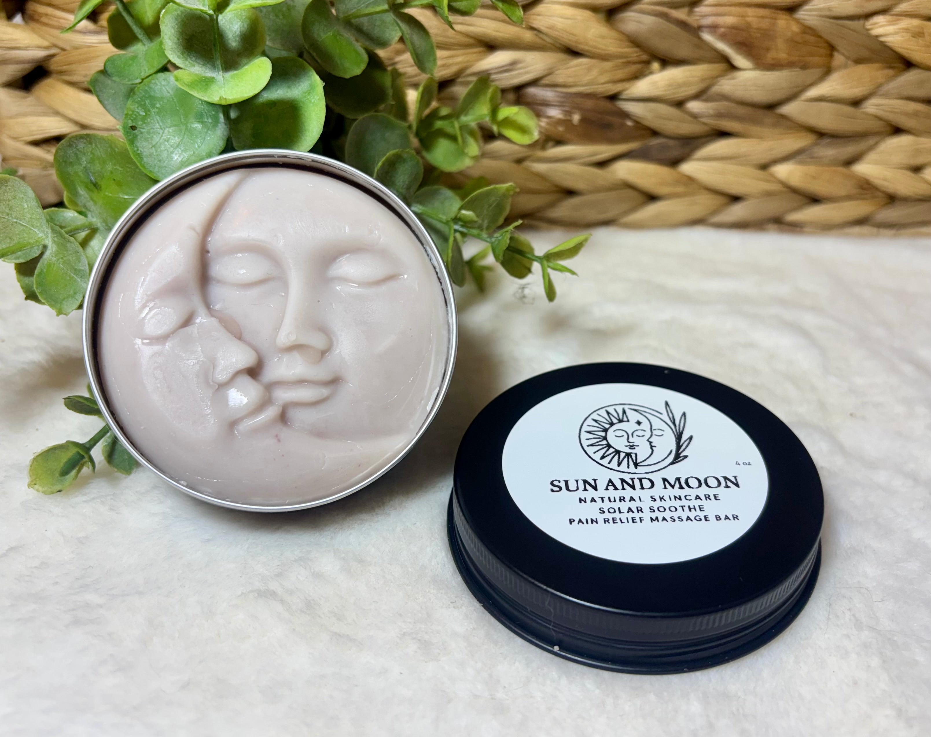 Solar soothe pain relief massage bar