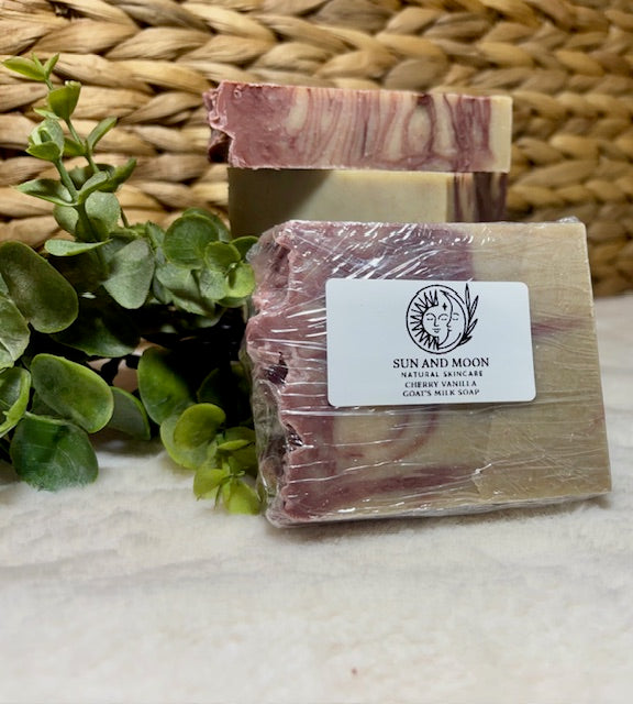 Cherry Vanilla Goat's Milk Soap