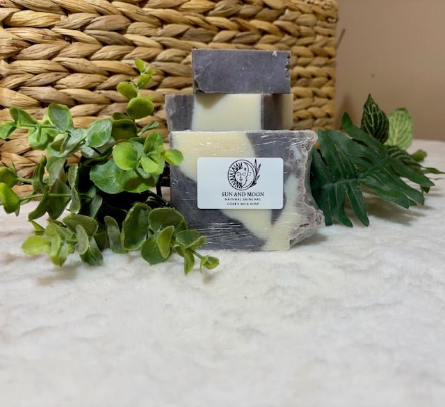 Vanilla and Mint Goat's Milk Soap